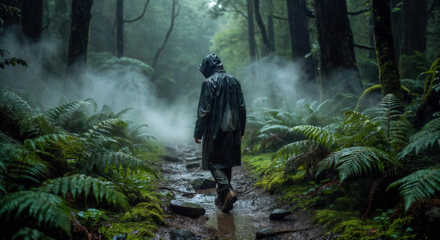 Rainy Forest Walk